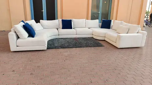 ChattelsMore Olta U Shape Sofa Beige Excellent Condition