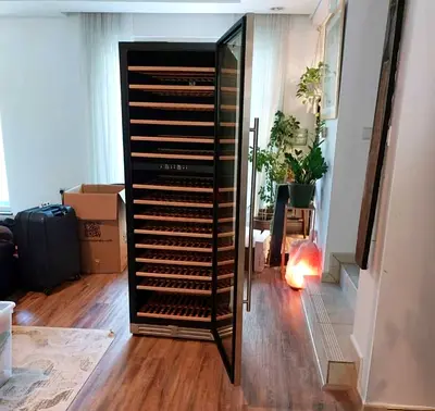 Terim 220 Bottle Wine Cooler – Extra Large Storage Dual temperature
