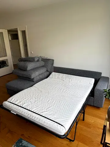 Ikea vimle L shape sofa bed with mattress