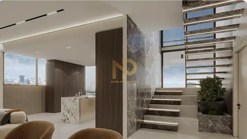 شقة مفروشة من 3 غرف نوم | إمباير جاردنز | إطلالات على المنتزه والمدينة