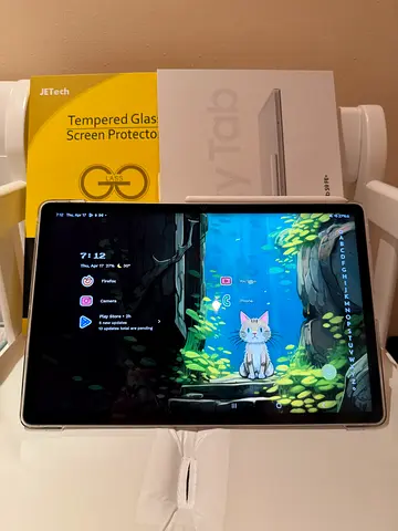 Samsung Galaxy Tab S9 FE+ 12GB/256GB WiFi - Silver | UAE Version | Excellent Condition