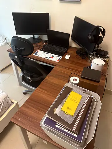 Office table with chair