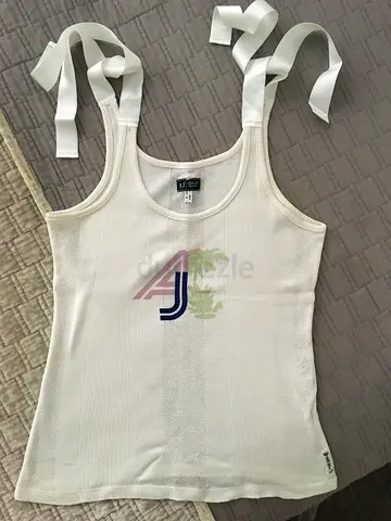 ARMANI JEANS white womens top