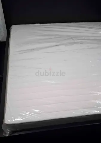 URGENT SALE  IKEA MALM Storage King Bed with Mattress - Like New - First Come First Serve