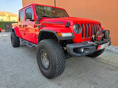 Supercharged Jeep Gladiator Rubicon GCC 430+ HP Fully Modified Launch Edition 77K kms no accidents