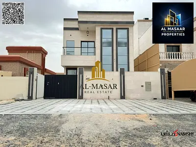 فيلا للبيع بجانب أكاديمية عجمان المويهات2 فخامة، موقع، ومساحات مثالية للسكن العائلي تملك حر لجميع الجنسيات