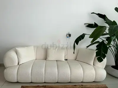 sofa 7 seats, dinner table 6 seats, tv table, tea table, tv samsung 65” 4k smart