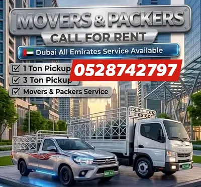 Movers pick up 1 Ton and 3 Ton in baniyas