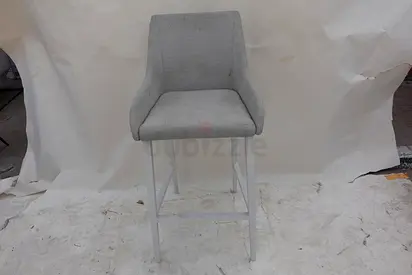 (81) Contemporary Upholstered Bar Stool
