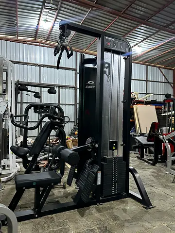 Multi-Station Low Row  Lat Pulldown