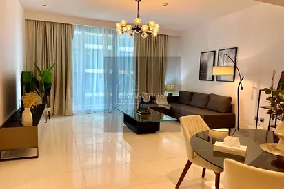 READY TO MOVE | FURNISHED 1BR ON HIGH FLOOR | PARTIAL SEA VIEW