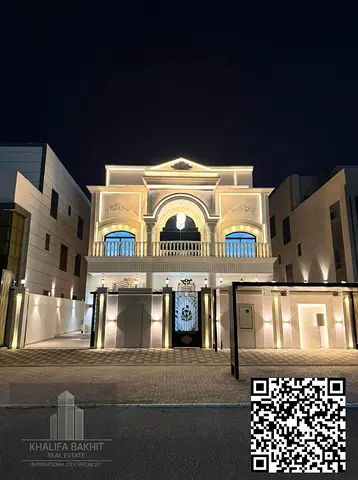 Luxury Villa for Sale | 7 Master Bedrooms | Al Alia, Ajman