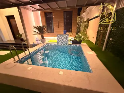 Luxury Villa for Monthly Rent in Al Zahya | Private Pool & Gym | 3 Master Bedrooms