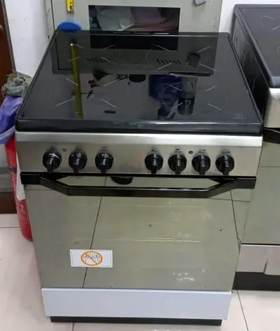 Indesit latest model full electric ceramic 4 hobs stove oven fan cooking range 60x60 by exra