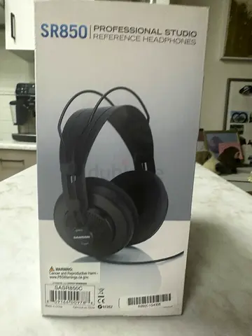Samson SR850 Professional Studio Reference Headphones - Boxed