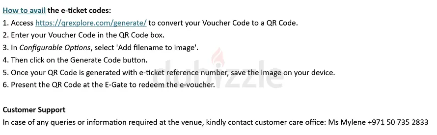 Miracle Garden Vouchers