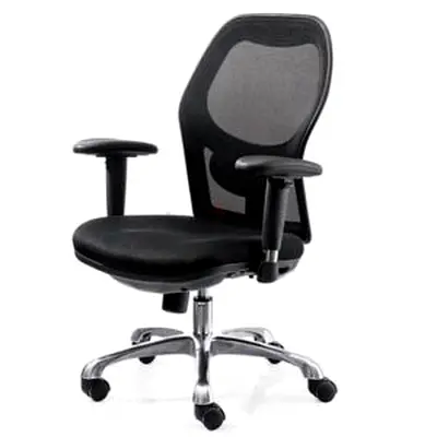 Ergonomic Mesh Office Chair with Adjustable Arms and Lumbar Support