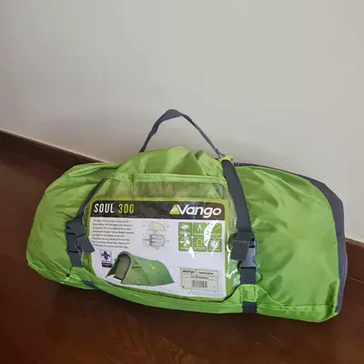 Vango Soul 300 3-Person Lightweight Camping Tent - Used, Good Condition