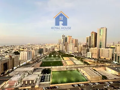 للبيع شقة ثلاث غرف و صالة في المجاز 3 - For sale, a three-bedroom apartment in Al Majaz 3