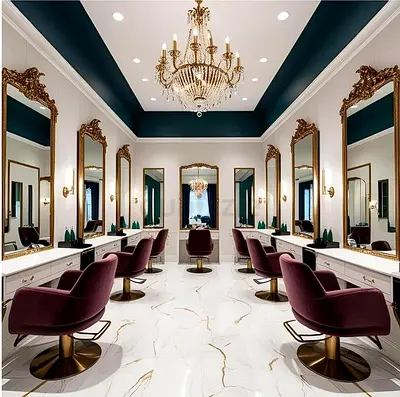Premium Hair Salon Fitout  Complete Renovation Services