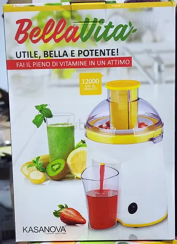 BellaVita Electric Juice Extractor - Kasanova (Like New)