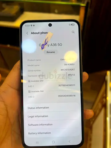 Samsung Galaxy A36 5G - Good Working Condition