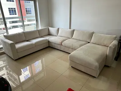 IKEA Vimle U-shape sofa bed with storage beige