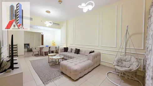 2 BHK For Rent In Ajman One Tower With Parking