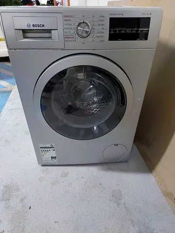 Bosch latest model series 6 8 kg washer and 5 kg dryer combines sliver