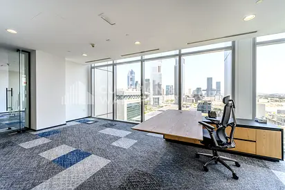 Partitioned office | High Floor | Gate view | Available immediately