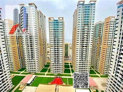 Studio for Sale in Ajman one tower with Parking