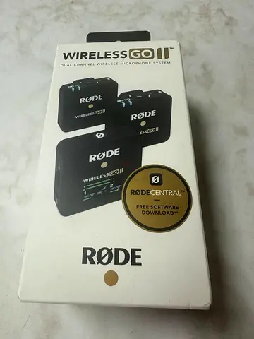 Rode Wireless GO II Dual Channel Wireless Microphone System (Boxed)