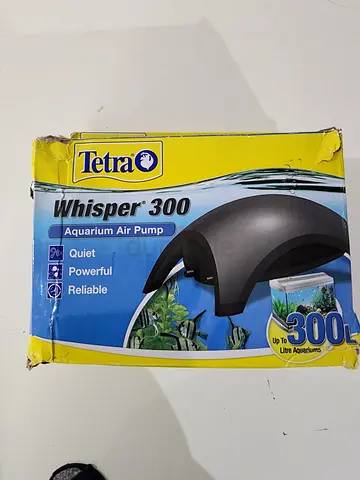 Tetra Whisper 300 Aquarium Air Pump - Used Box