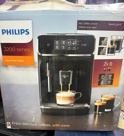 Philips 2200 Series Fully Automatic Espresso Machine with Milk Frother