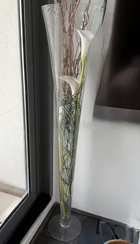 Vase glass decoration