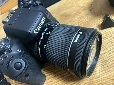 Canon EOS DSLR with 18-55mm Kit Lens - Good Working Condition