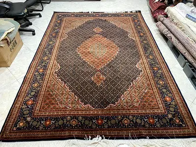 Handmade Persian Tabriz Carpet 2x3m – Mahi Design | Hand-Knotted Wool Rug