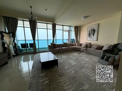Massive 2BR | Sea & City View | Corniche | 4 Cheques