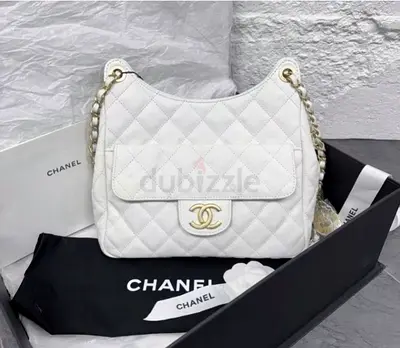 Athletic Classic Black Quilted Chanel Flap Bag - Medium Size