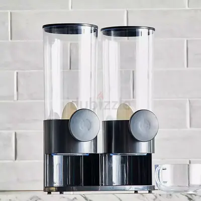 Home center cereal container double -Mateo Dual Food Dispenser - 3 L