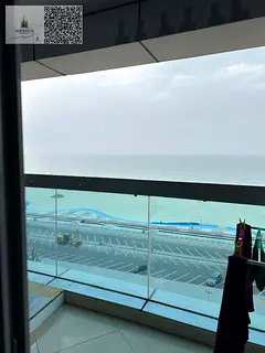 Spacious yearly rental apartment in Corniche Tower 🏙️✨ | 2 Bedrooms + Maid’s Room | 2481 Sq
