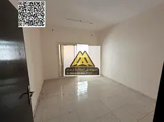 A spacious 1-bedroom apartment with a living room for annual rent in Al Nuaimiya 1 – Ajman. It fea