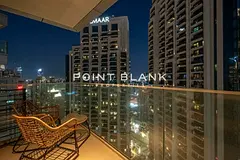 Fully Furnished | Upgraded Unit | Partial view of Burj Khalifa