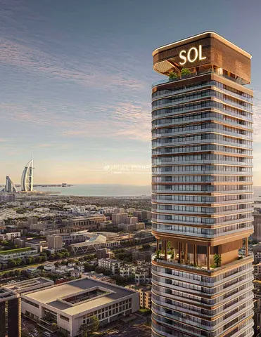 Prime 2 BR | Sol Luxe Tower | Sheikh Zayed Road | 1,256 Sq. Ft. | 50% Mortgage Option Available