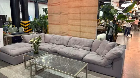 Cloud feather 🪶 filled loom collection sofa