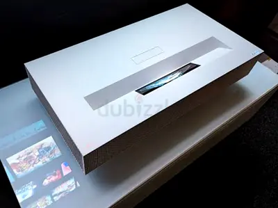 LG CineBeam HU915QE is a premium 4K UHD (3840 x 2160) ultra-short throw projector