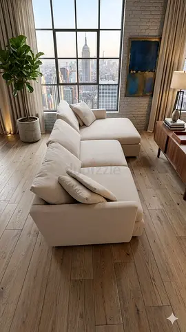 Crate Barral lounge deep L Shape Sofa