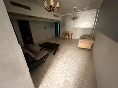 Two-bedroom apartment for annual rent in Al Majaz 2 | 2 bathrooms | Kitchen | Spacious living room |