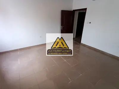 شقة غرفتين وصالة للإيجار في الحميدية 1 عجمان بلكونة مميزة تكييف مركزي بسعر 32000