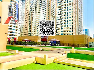 🏠 شقة واسعة من غرفتين للإيجار في أبراج عجمان ون | قريبة من الكورنيش